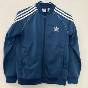Adidas 3-stripe zip-up track jacket